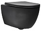 Унитаз подвесной безободковый SIMAS TREVI TR 18 black matt